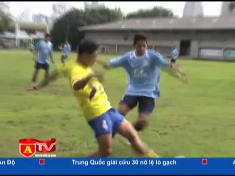 Thi đấu giao hữu bóng đá ANTĐ tại Thái Lan