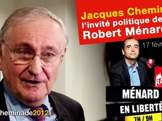 Jacques Cheminade, invité politique de Robert Ménard sur Sud Radio