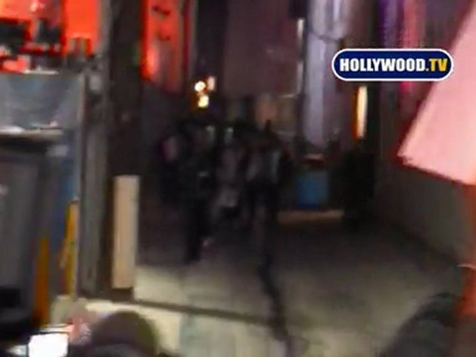 Miley Cyrus At Jimmy Kimmel Live!