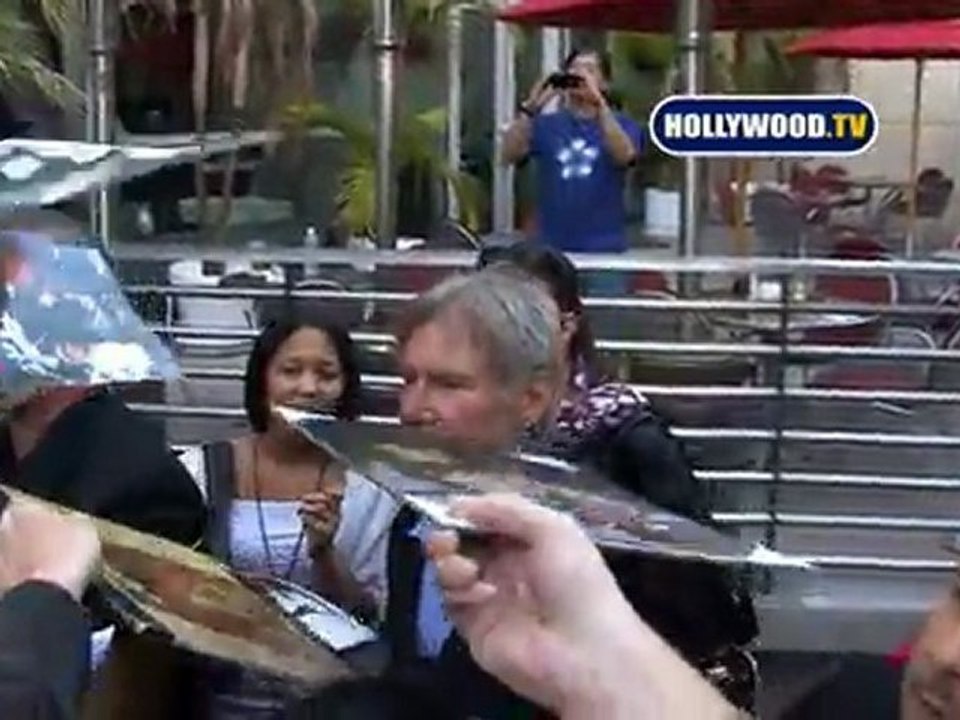 Harrison Ford At Star Wars Premiere