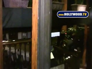 Rumer Willis And Friend At Madeo Restaurant