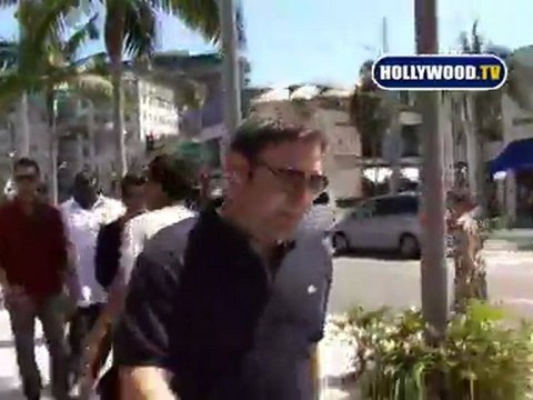 Levi Johnston shooting his reality show in Beverly Hills