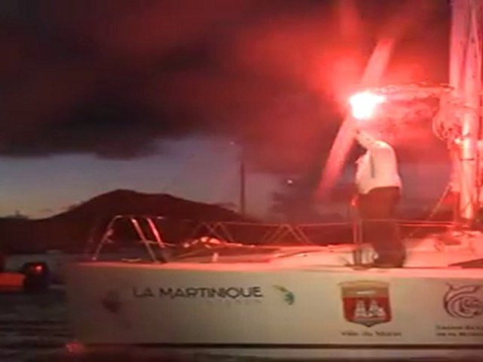 Arrivée la Martinique dans la course