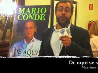PD en la presentación del nuevo libro de Mario Conde "De aquí se sale".- Oct. 2011-