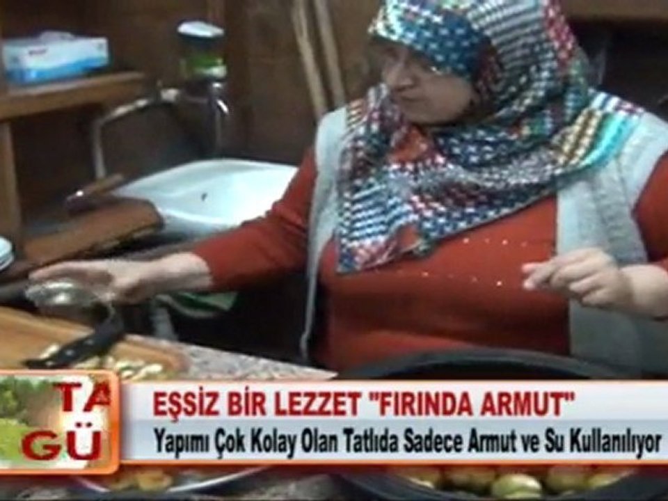 EŞSİZ BİR LEZZET “FIRINDA ARMUT” 13.02.2012