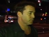 Jeremy Piven thanks well wishers as he heads to Dinner
