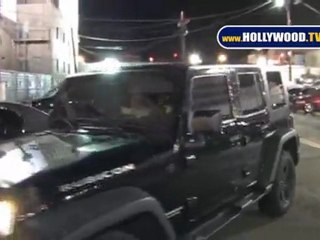 Eliza Dushku And Friend Leave Bardot Nightclub