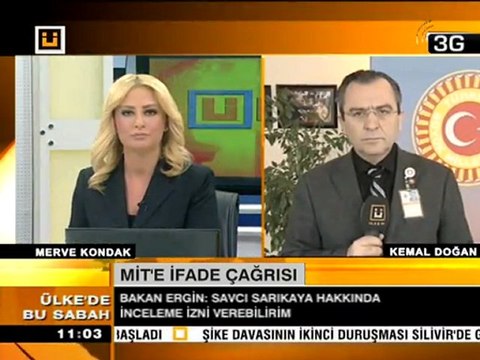15 Şubat 2012 Kemal DOĞAN TBMM ülke de bu sabah 3G ile canlı bağlantı