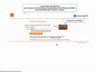Vidéo Internet+ box : Achat en 2 clics