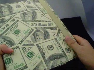 iPad 2 Swivel Leather Stand Case with Franklin Pattern