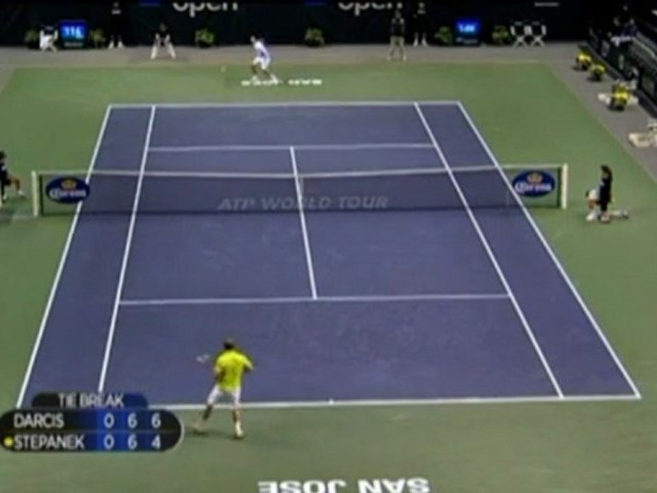 San jose - darcis schlägt stepanek