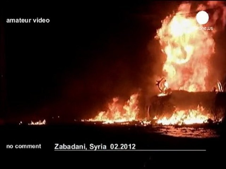 Gunfire in Syrian border town - no comment