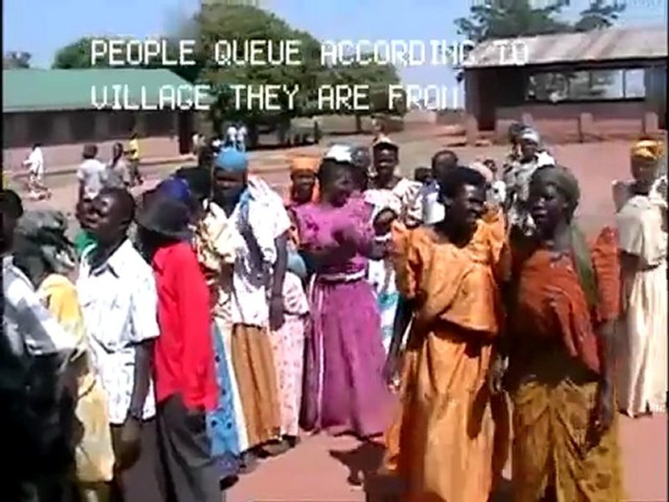 Bednet Distribution in Kitoikawononi, Uganda