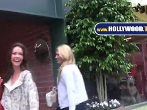Denise Richards Leaving The Bedford Clinic