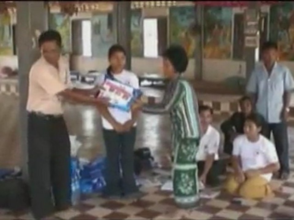 Bednet Distribution in Siem Reap Province, Cambodia. Part 3