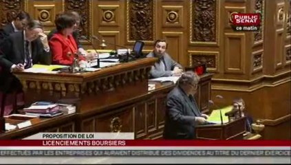 SEANCE,Proposition de Loi tendant à interdire les licenciements boursiers