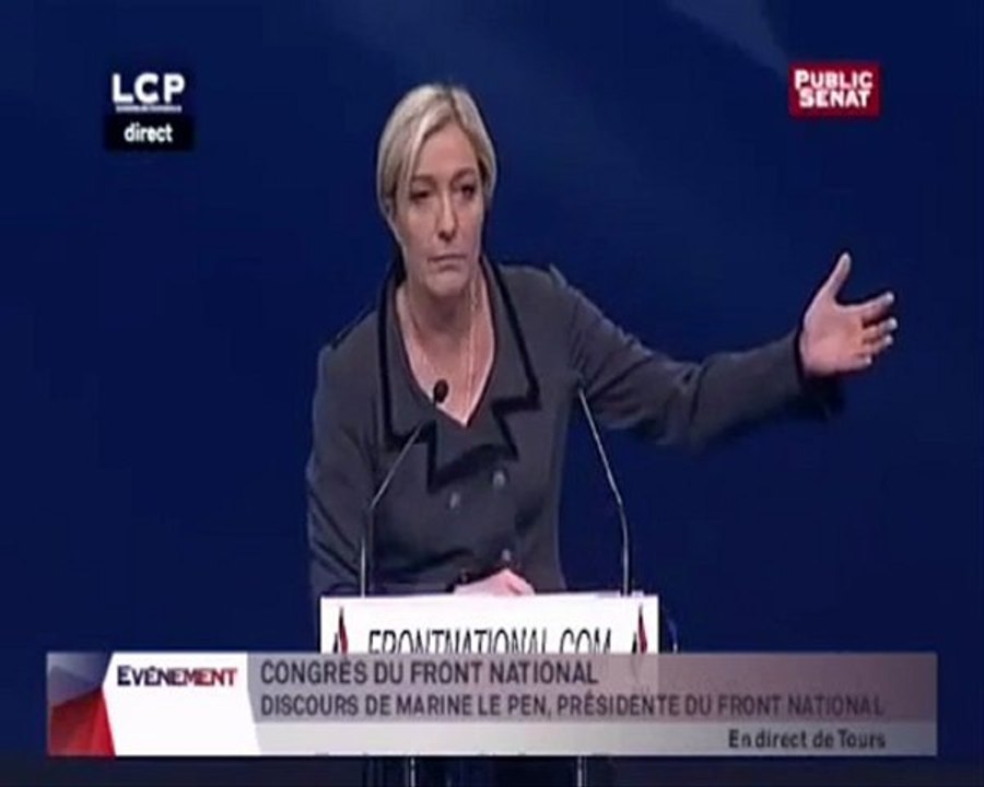 Marine le Pen - Etat, Fonction Publique, DOM-TOM et Défense.