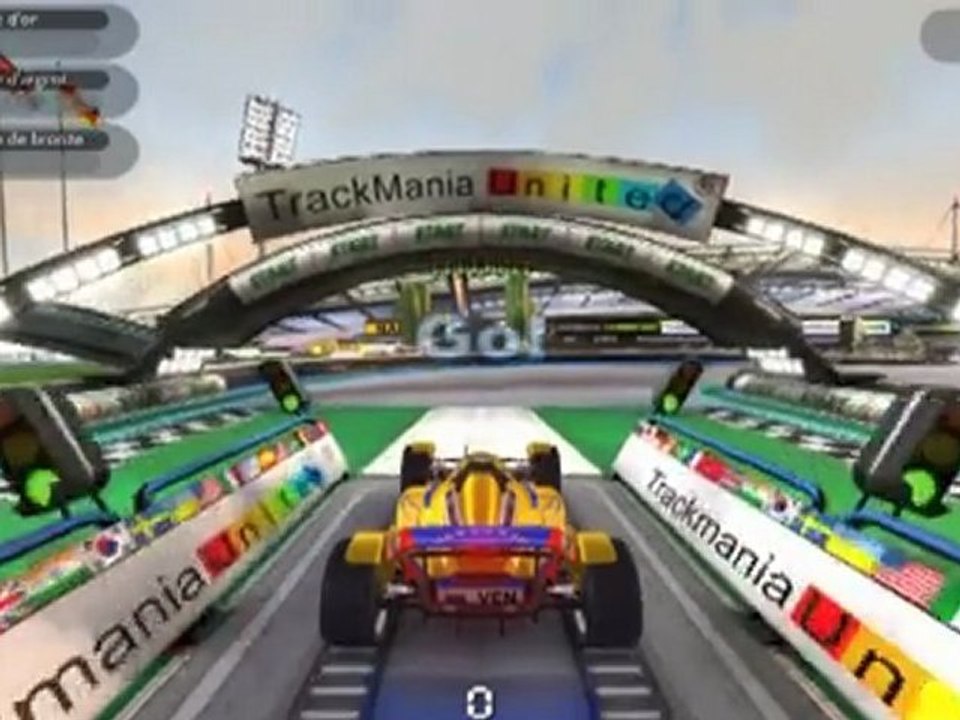 Vidéo découverte de TrackMania United Forever partie 1