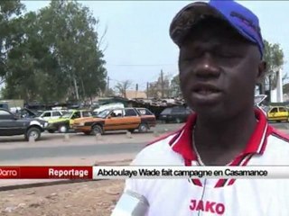 Sénégal - Abdoulaye Wade fait campagne en Casamance
