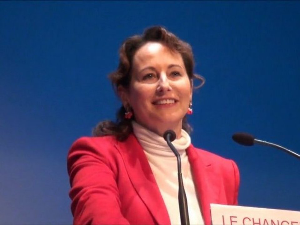 Ségolène Royal meeting Châtellerault 16/02/2012