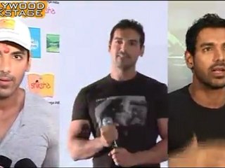 John Abraham BITTEN by a crazy fan