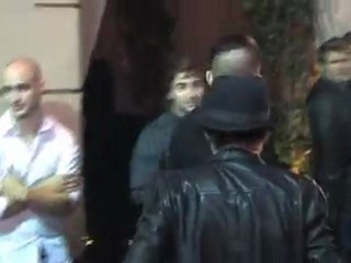 Deryck Whibley Arrives At Bardot Nightclub