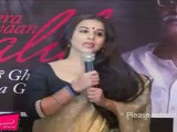 Hilarious Babe Vidya Balan Talks At 'Tera Bayaan Ghalib' Album Launch Event