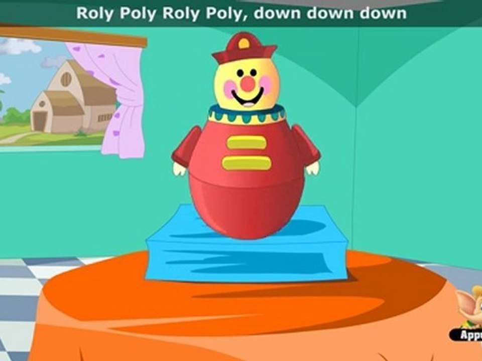 Roly Ploy - Nursery Rhyme with Lyrics (HD)