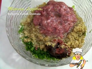 Bulgurlu Kabak Dolması