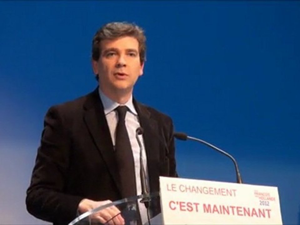 Arnaud Montebourg meeting Chatellerault 16/02/2012
