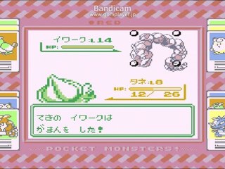 初代ポケモン（赤）縛りプレイ　タケシ戦