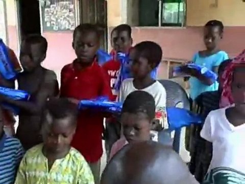 Ghana, Hohoe, Volta Region: Bednet distributions