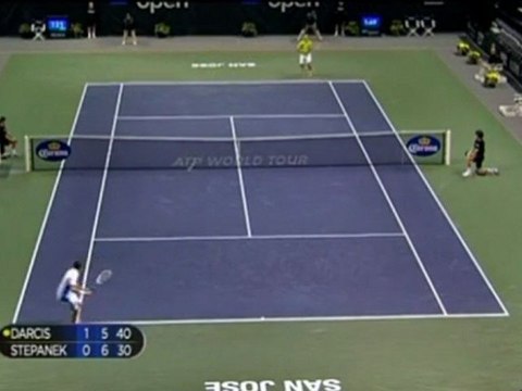 San Jose - Darcis sort Stepanek