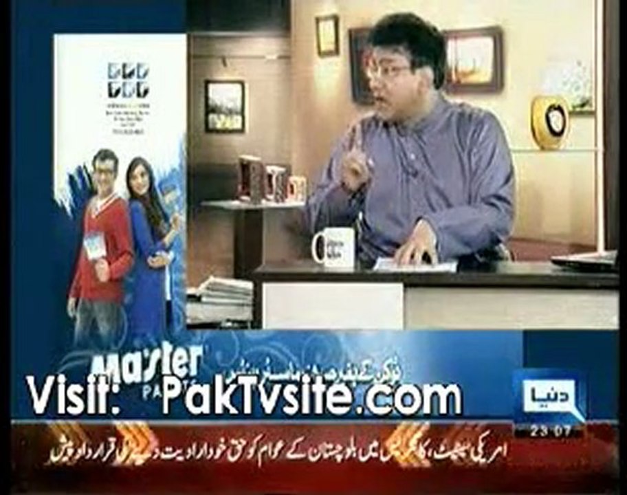 Hasb-e-Haal - 17th February 2012 On Dunya News Tv --Part 1/5