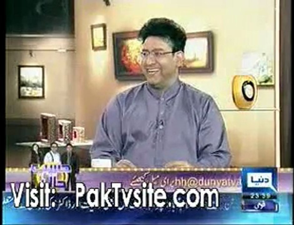 Hasb-e-Haal - 17th February 2012 On Dunya News Tv --Part 3/5
