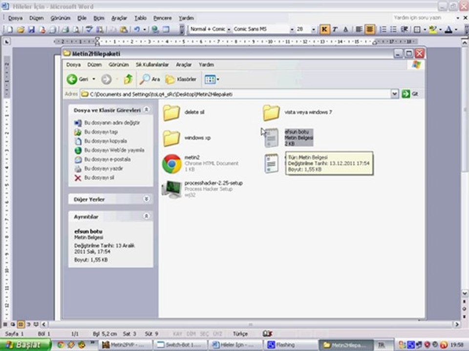 BitmekBilmeyenEnerji Efsun Botu