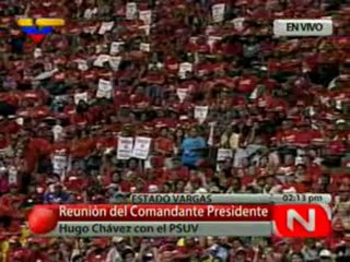 (VIDEO) Chávez en encuentro con militantes del PSUV  La batalla comenzó , ¡vamos con todo al 7 de octubre! 2/2
