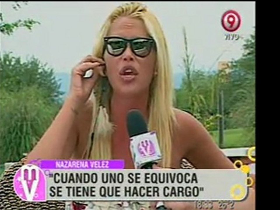 Pronto.com.ar Nazarena Velez contra Bal