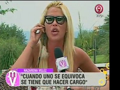 Pronto.com.ar Nazarena Velez contra Bal