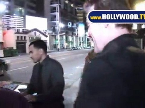 James Va Der Beek Has Trouble at Katsuya