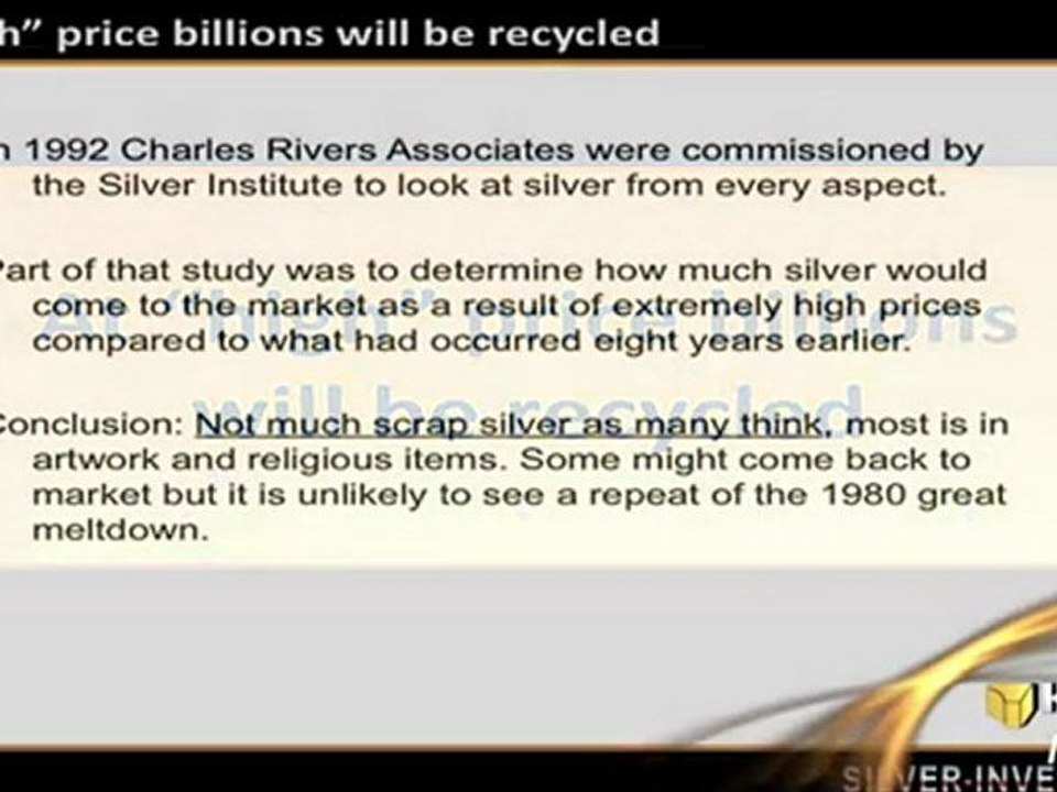 David Morgan, California Resource Investment Conference 2012