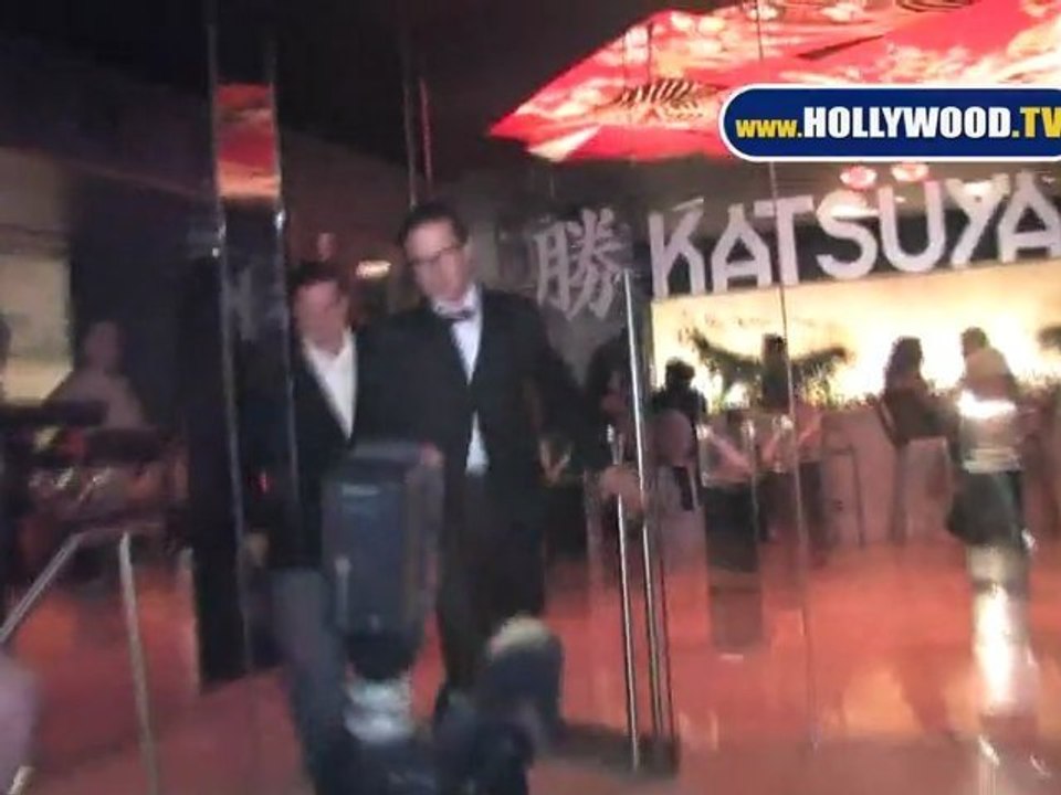 David Arquette's Thoughts On PROP 19 Result @Katsuya Restaurant