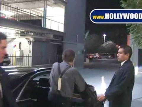 Larry King @ CNN LA Building