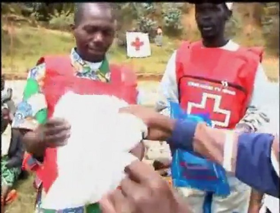 Bednet Distribution in Kigali, Rwanda