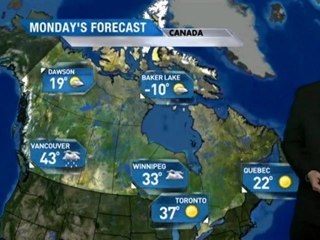 Canada Vacation Forecast - 02/17/2012