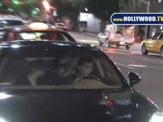 Alison Sweeney Makes a Hasty Getaway from Katsuya