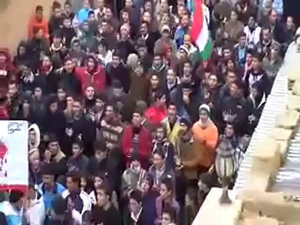 فري برس   مظاهرة عامودا جمعة المقاومة الشعبية 17 2 2012 ج6