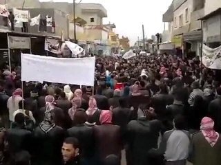 فري برس   مارع   ريف حلب  جمعة المقاومة الشعبية 17 2 2012