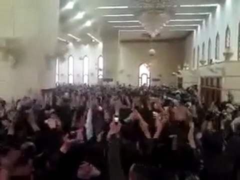 فري برس قاومة الشعبية دمشق حي الميدان جامع زين العابدين 17 2 2012