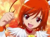 Smile precure!Sunny transformacion y ataque/transformation and atack